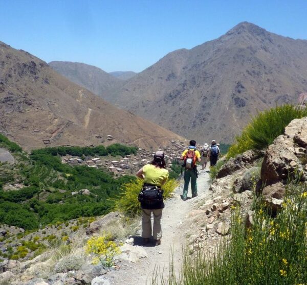 Mount Toubkal Atlas mountain Morocco