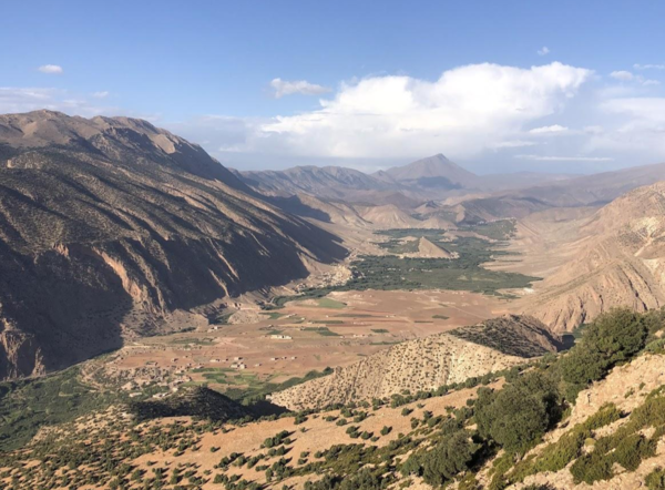 Excursion in valley Ait Bouguemez and Red Villages