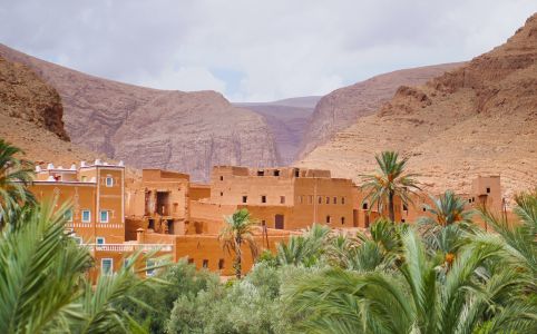 Morocco Desert Landscape