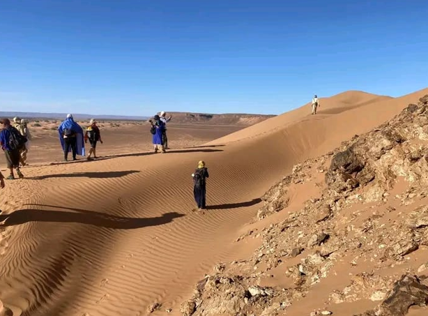 Nomadic Crossing in the Heart of the Sahara Ergs
