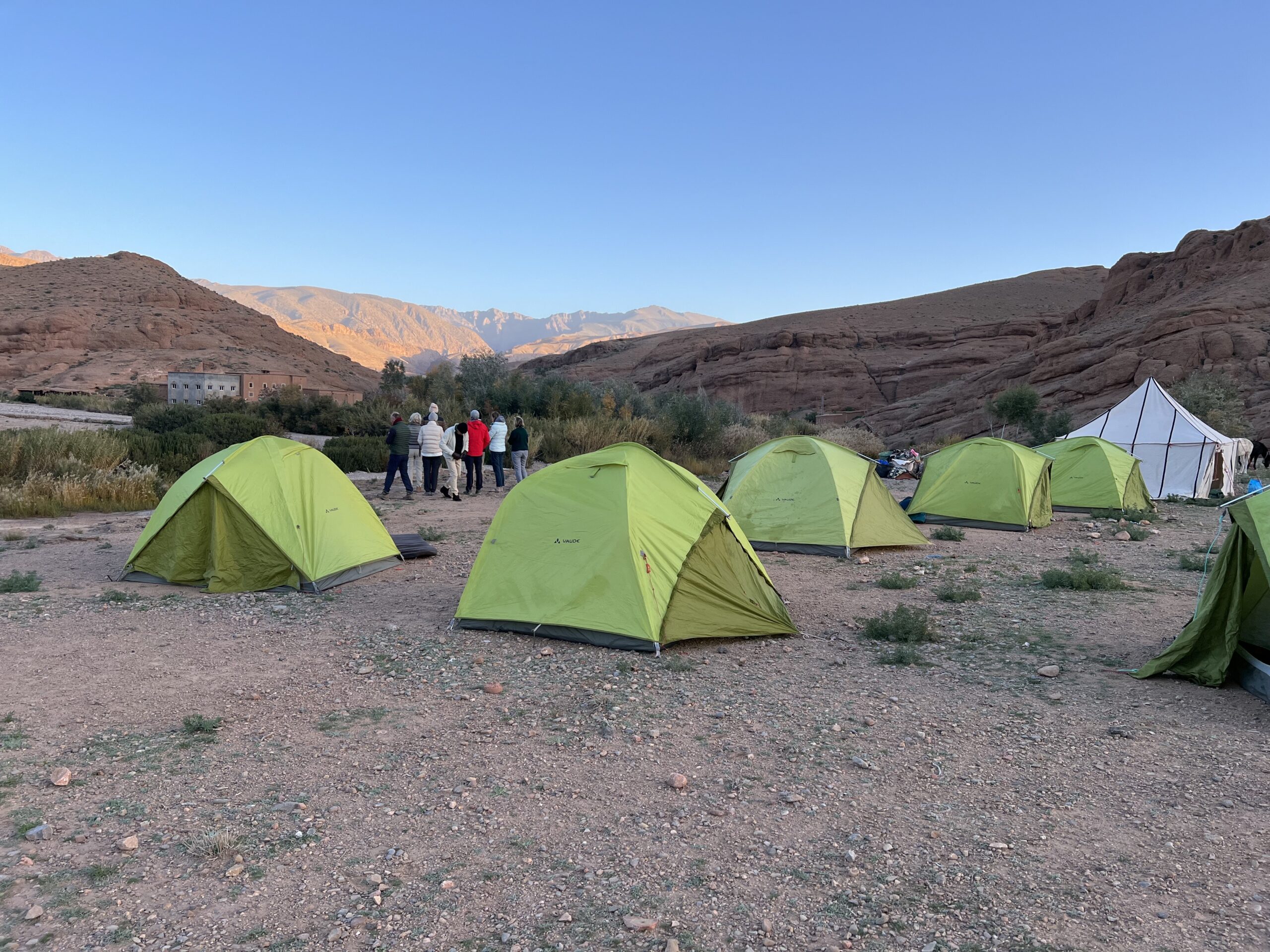 Mountains trekking in Moroccan valleys and Berber villages